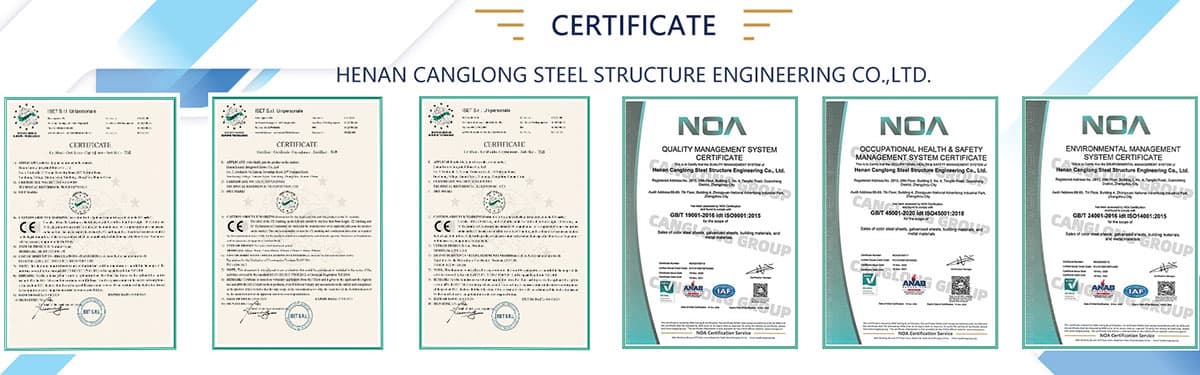 Reference certification documents